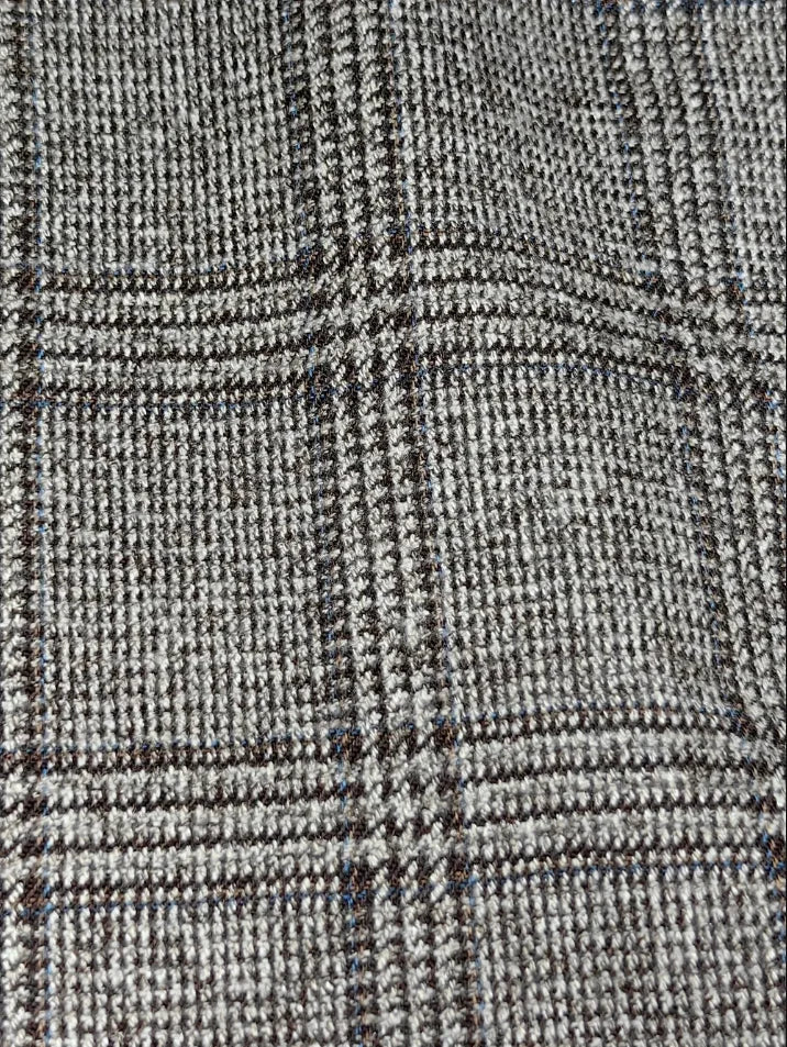 Men’s Vintage Tweed Plaid Vest – Classic Slim Fit Waistcoat for Weddings & Business