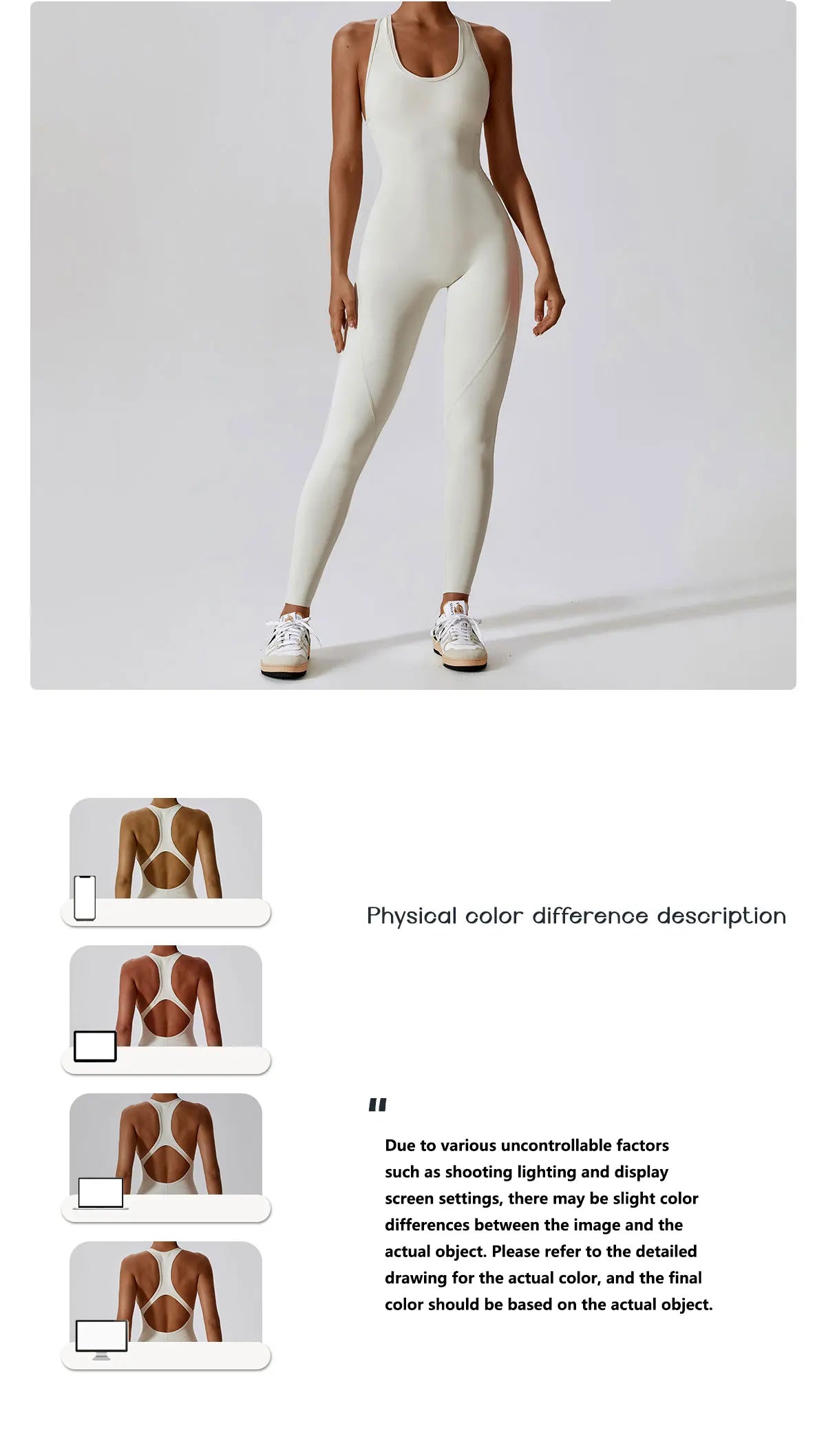 Seamless Yoga Jumpsuit - All-in-One Workout Outfit for Women