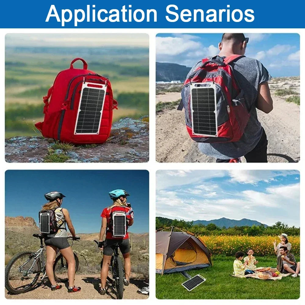 ☀️ SunBuddy 35W Portable Solar Charger – Power Your Adventures Anywhere! 🔋🌍