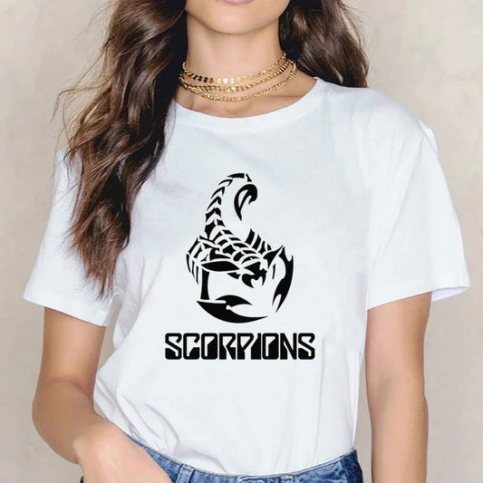 Love At First Riff: Scorpions Women’s T-Shirt for Loud Souls & Silent Judgers