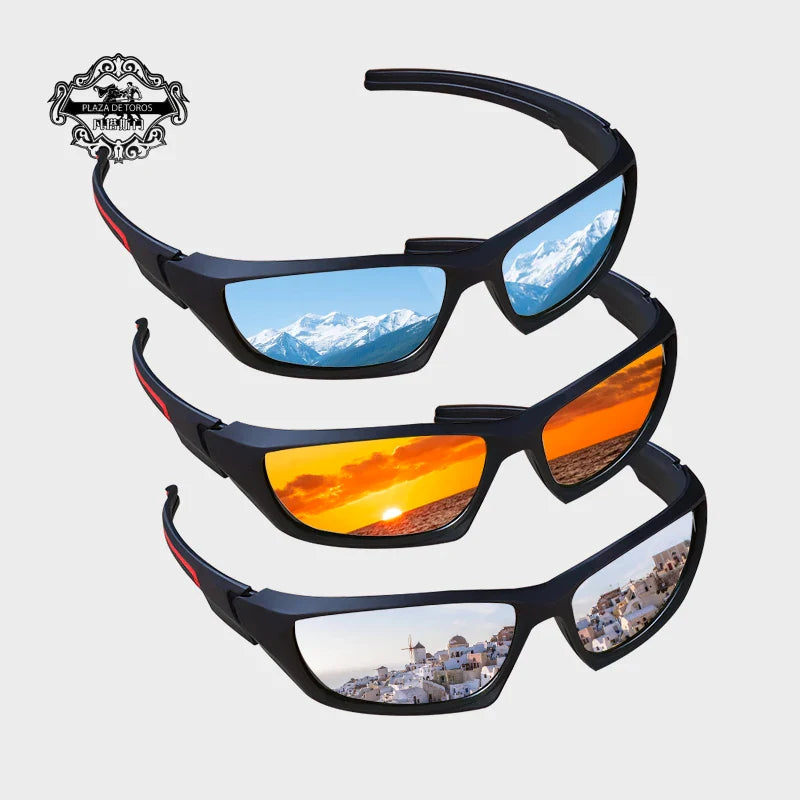 TACTICAL ZONE Polarized UV400 Combat-Ready Sport Sunglasses – Built for Fishing, Field Ops, and Full-Throttle Days