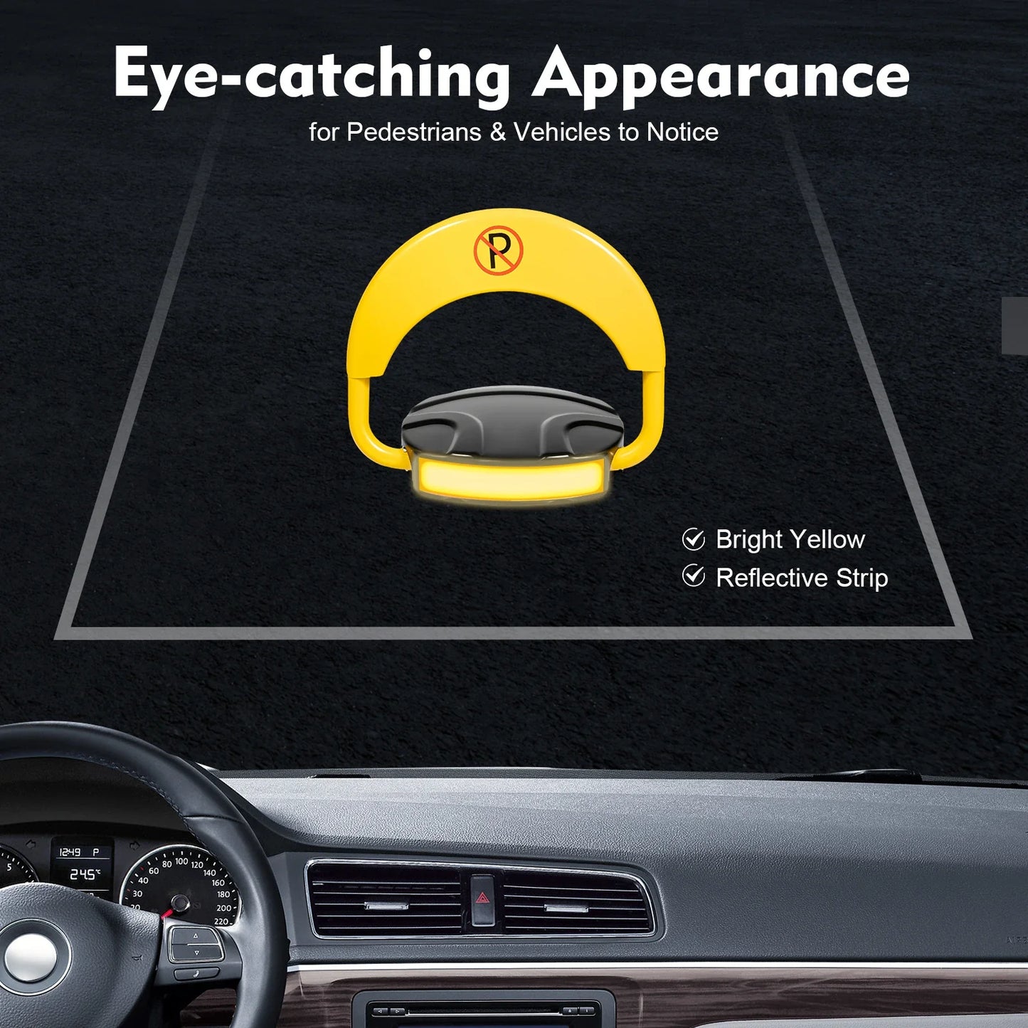 GuardianFold Smart Parking Lock | Remote-Control Steel Sentinel That Saves Your Spot Like a Boss 🚗🛡️