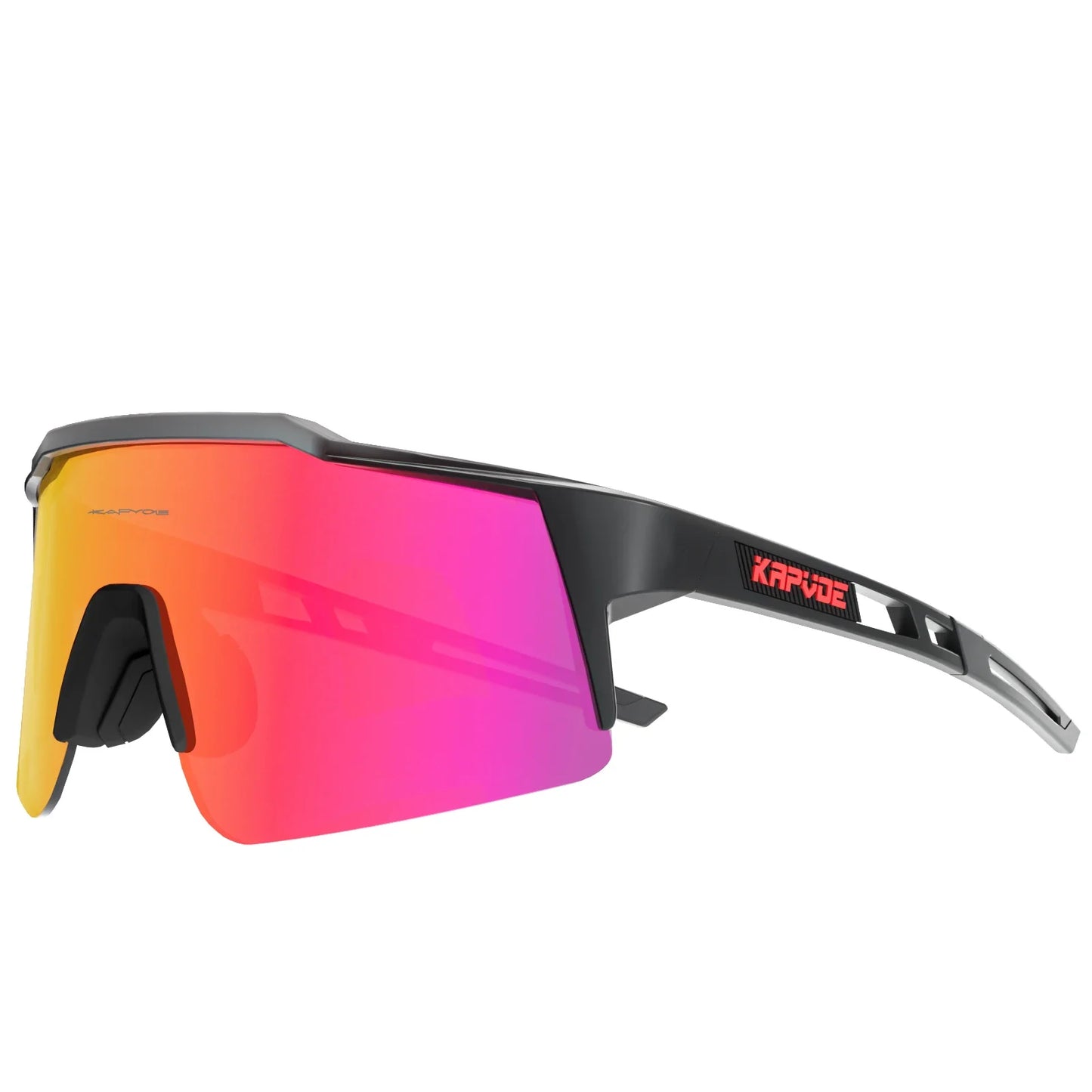 Purple Afterburn Y2K Street-Racer Sunglasses – UV400 Shield for Cyclists, Gamers, Rebels & Headliners