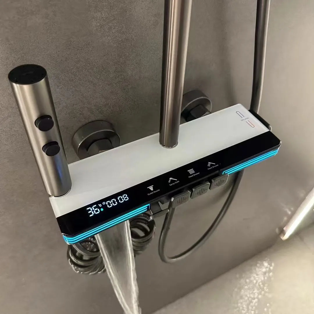 Brass Bastard Shower System – Industrial-Grade Pressure Shower Set for Bathroom Combat