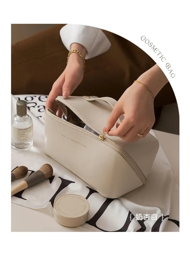 Bag of Holding: Ultra-Clever Travel Cosmetic Case for Women | Zippered Makeup & Toiletry Vault for Organized Queens