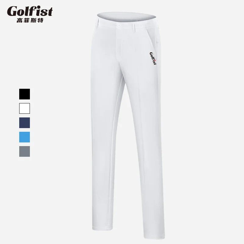 Golfist Men's Quick-Dry Summer Sports Pants – Breathable, Slim-Fit Trousers for Golf, Tennis & Active Performance