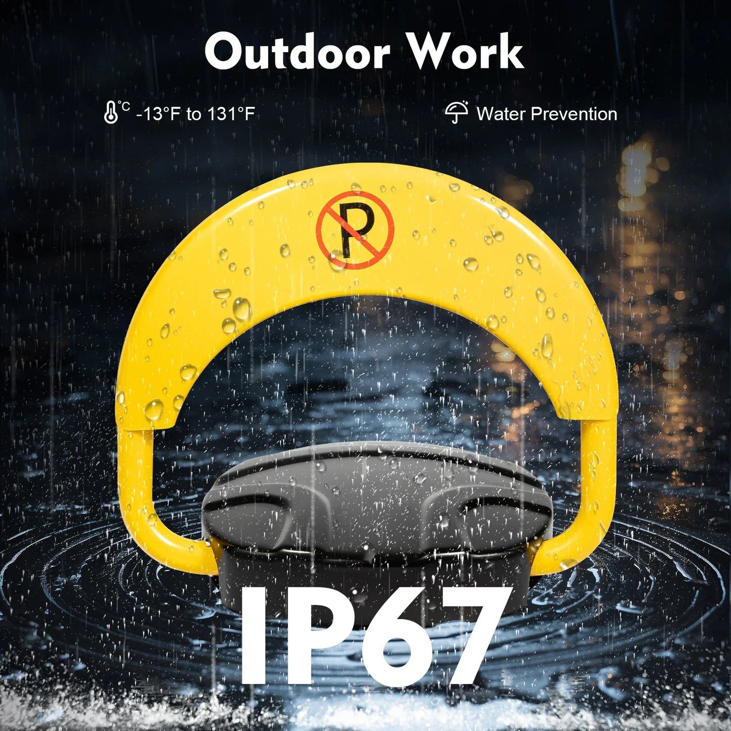 GuardianFold Smart Parking Lock | Remote-Control Steel Sentinel That Saves Your Spot Like a Boss 🚗🛡️