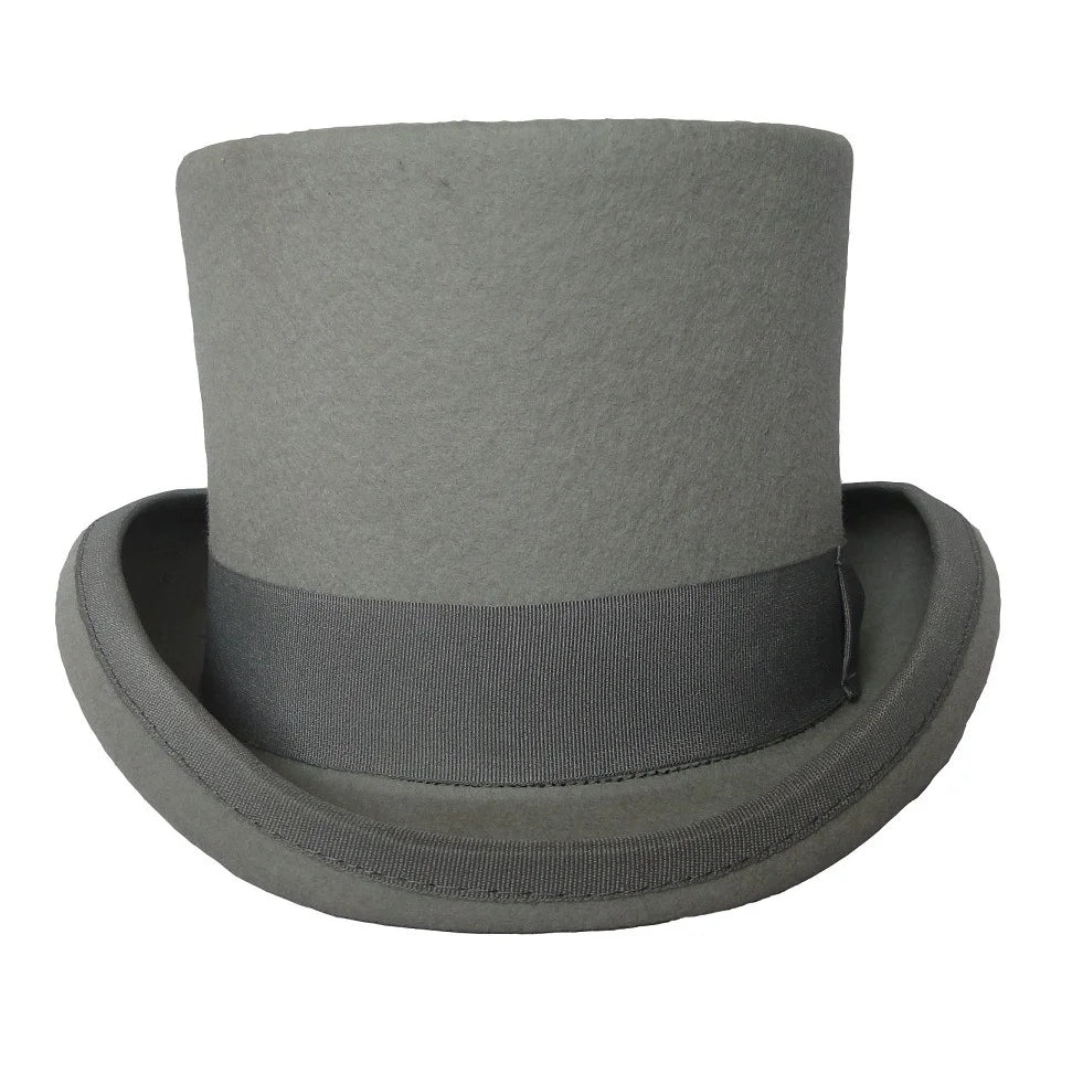 Dead President Society – 100% Wool Gentleman’s Fedora with Magic-Grade Detail and Rebel Feather Finish
