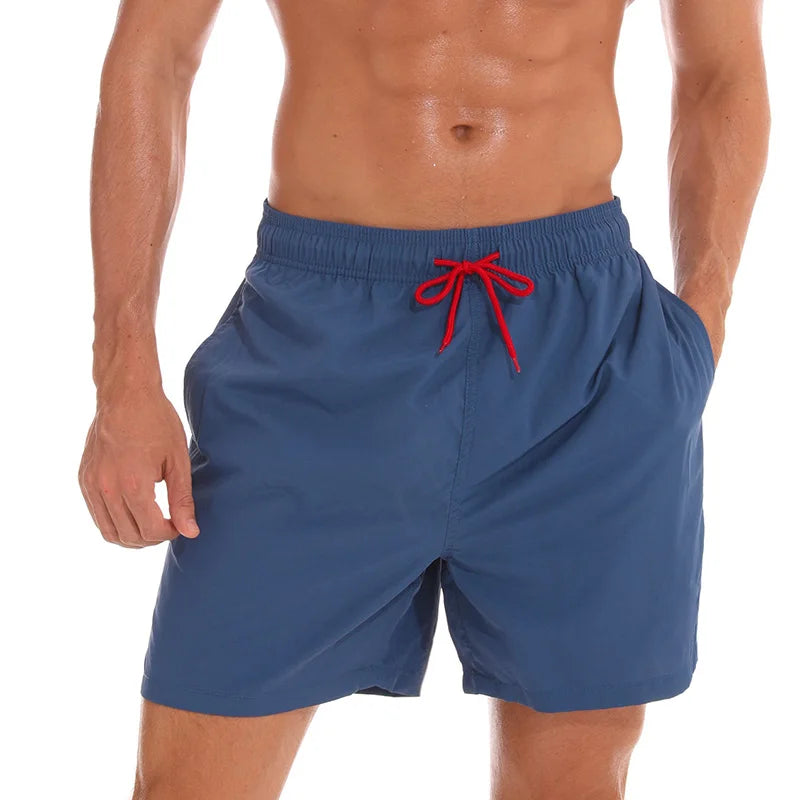 ESCATCH Quick Dry Surf Command Board Shorts – Summer Beach Swimwear for Men in Revealing Gray and More