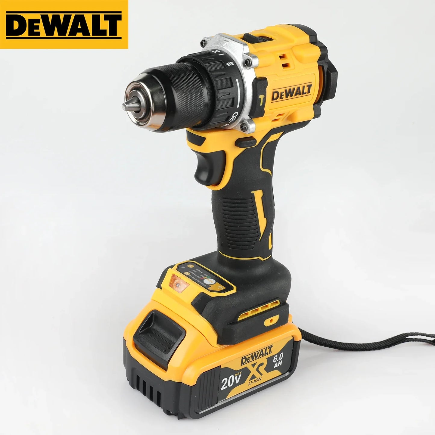 TorqueTitan DCD805 by DEWALT – 20V Brushless Compact Power Drill for Bold Builders, Everyday Heroes & Weekend Warriors
