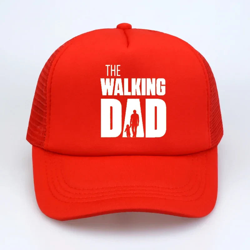 The Walking Dad Funny Fathers Day Trucker Hat Adjustable Summer Baseball Cap