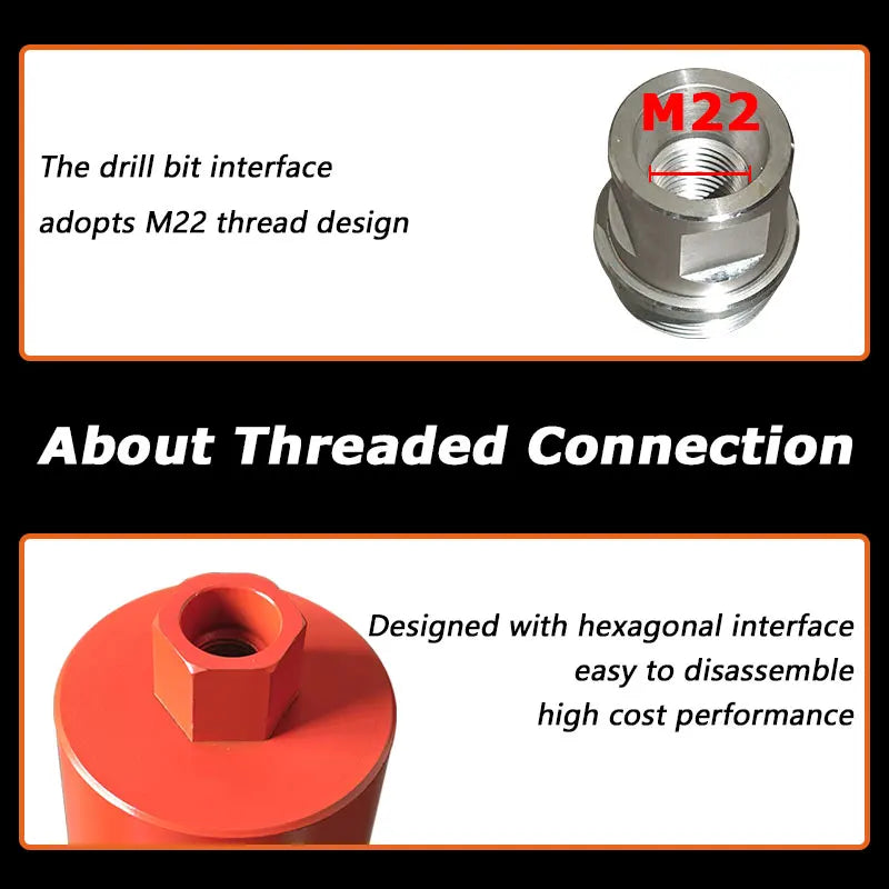 Concrete Killer 395 – Lizard Vigilante Diamond Core Drill Bit for Reinforced Concrete (25–200mm) | Aircon Wall Puncher from Hell