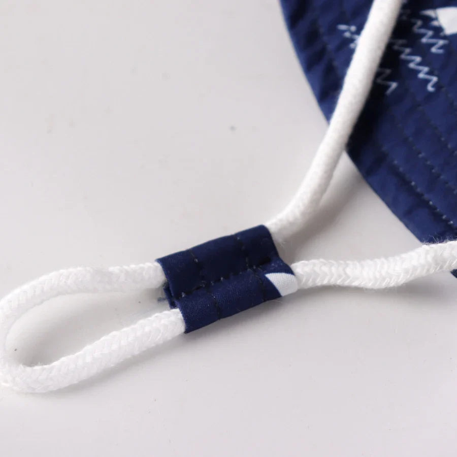 Shark Splash Baby Sun Hat – playful bucket cap with summer-proof UV defense