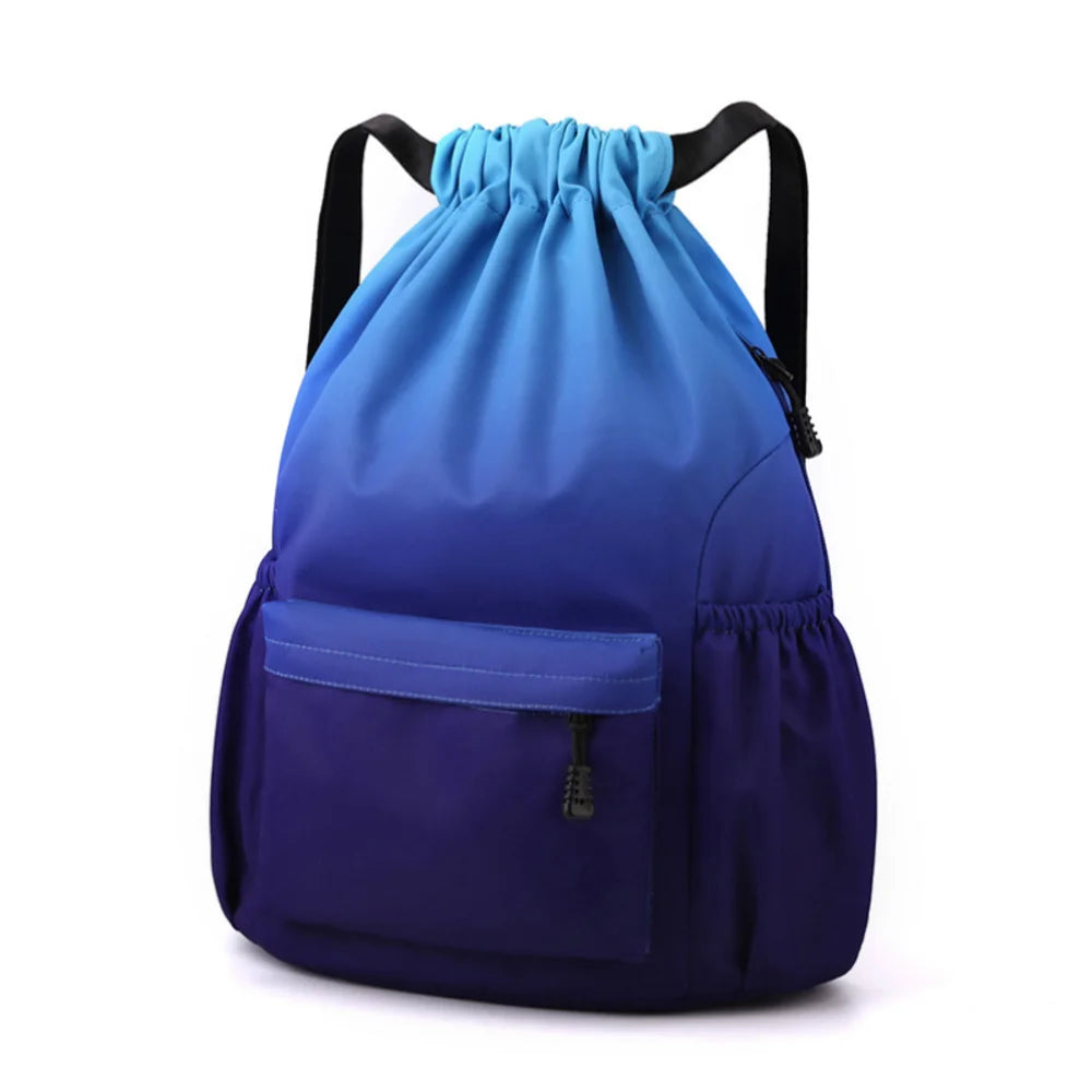 HydroCord Flex — Water-Resistant Drawstring Gym & Swim Backpack for Men & Women