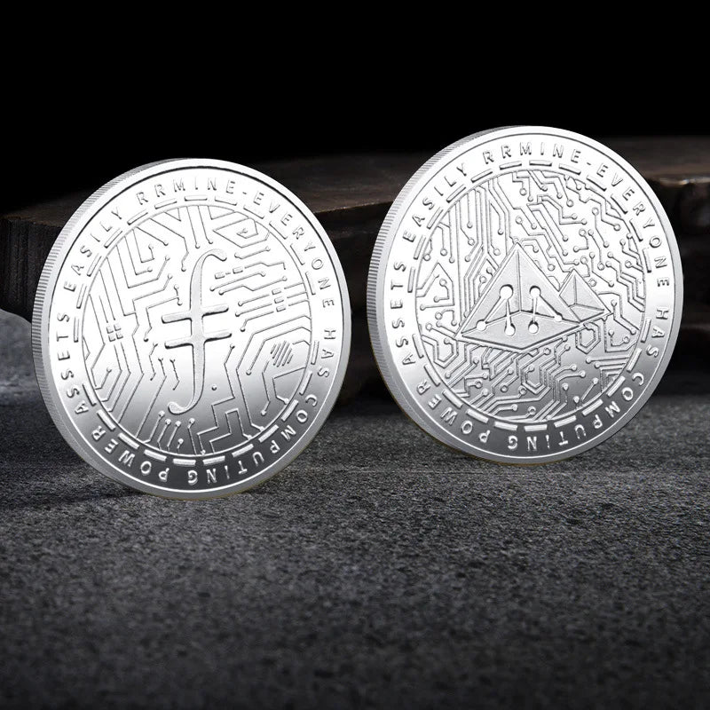 Deadcoin Metal Set – Plated Crypto Relics from the Blockchain Afterlife