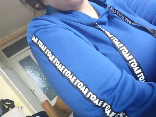 Ribbon Riot Street Hoodie — Letter-Laced Thunder (Ultra-Light Slim Pullover)