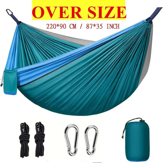 🏕️ Nissi Spinning Hammock 200KG Max — Portable Nylon Throne for Campfires, Chaos & Backyard Legends