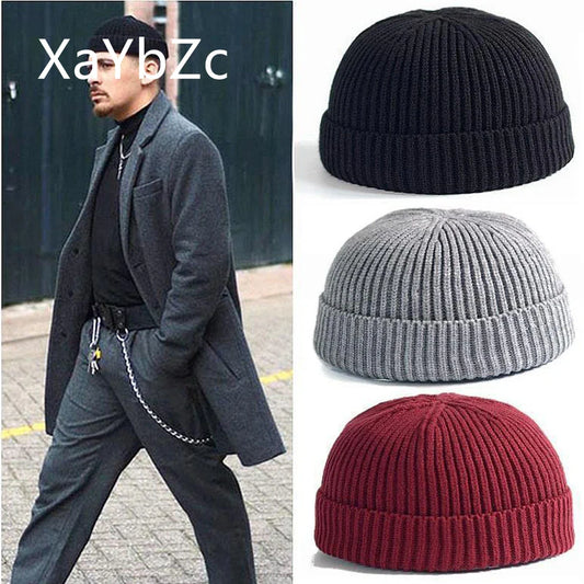 Winter Warm Beanies – Casual Short Thread Hip Hop Hat for Men and Women