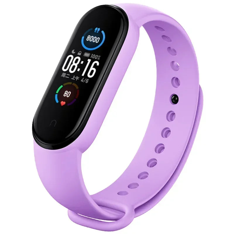 MiSnap Pop-Band: The Silky-Smooth Silicone Strap for Xiaomi Mi Band Legends (3/4/5/6/7)