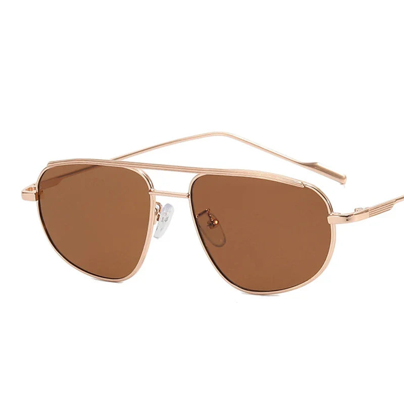 NIGHTCRASH 9190 – Retro Alloy Pilot Shades for Women | UV400 Rockstar Grade Gradient Eyewear