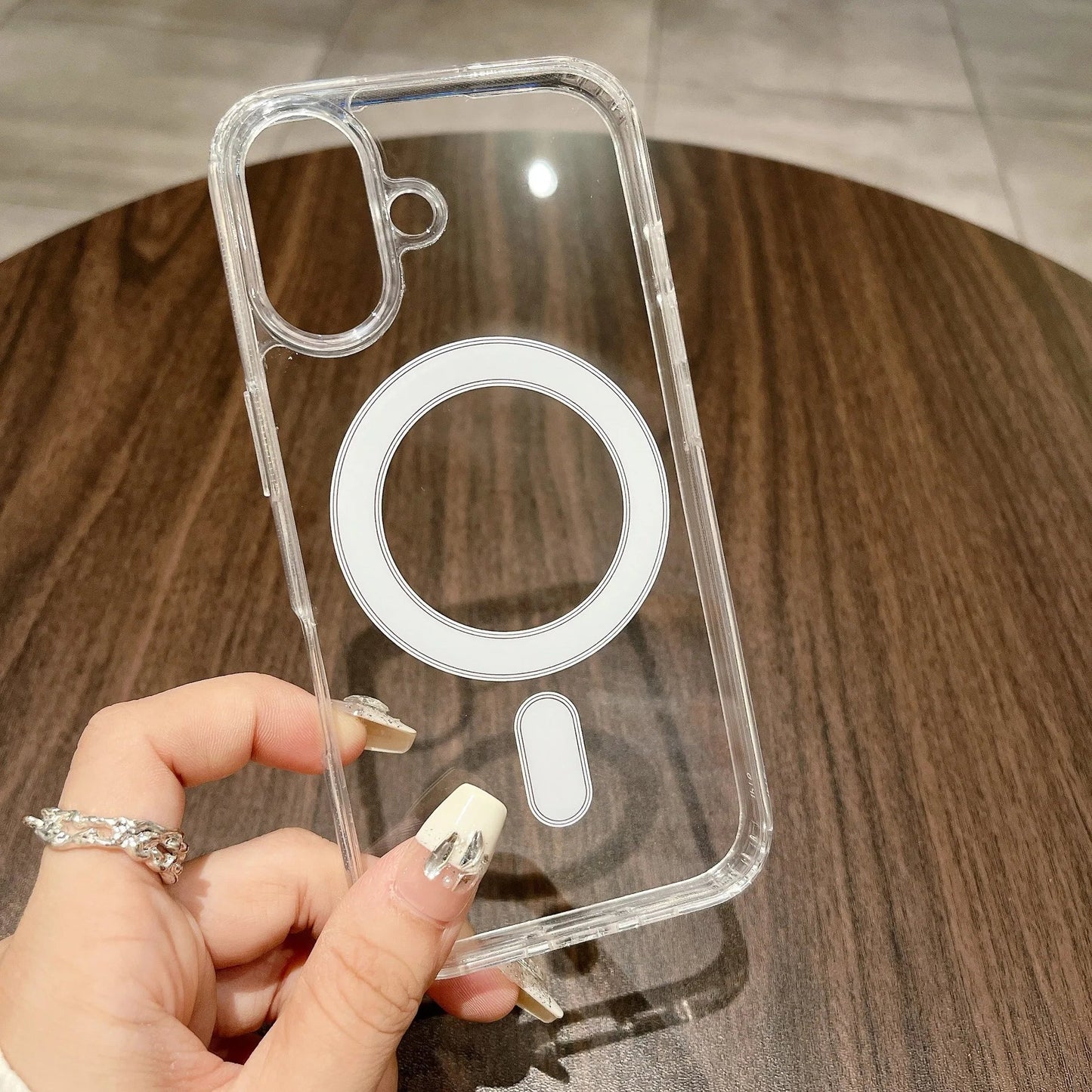 Lizard Vigilante MagSafe Armor – Transparent Luxury Case Built for iPhone Chaos