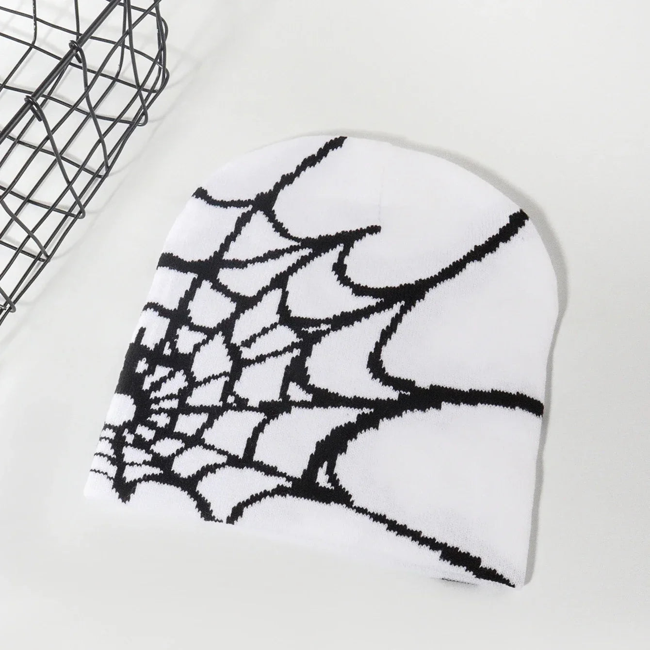 Spider-Man Inspired Unisex Knitting Beanie – Y2K Fashion Meets Winter Warmth – Stylish and Cozy Pullover Cap