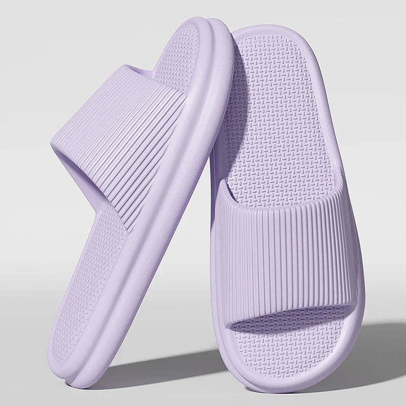 "DEADWALKER 49s" – Apocalypse-Ready Flat Sole Sliders for Men & Women | Heavy Metal Bathhouse Slippers | Big Sizes 48–49