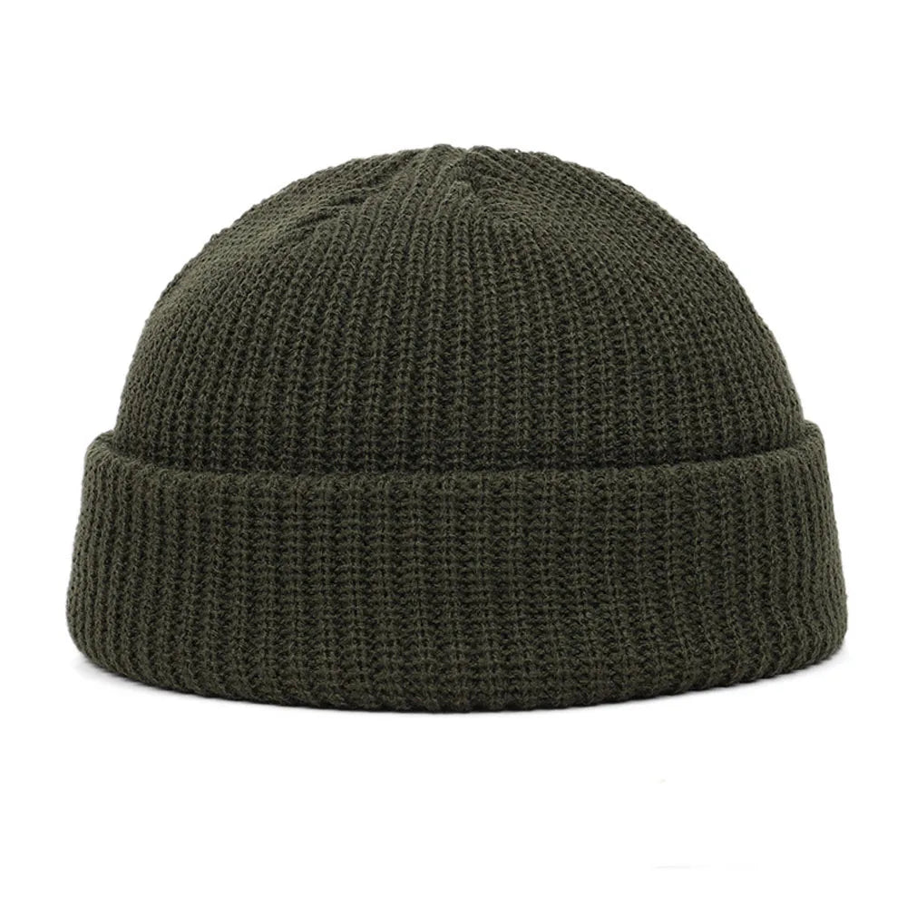 Winter Warm Beanies – Casual Short Thread Hip Hop Hat for Men and Women