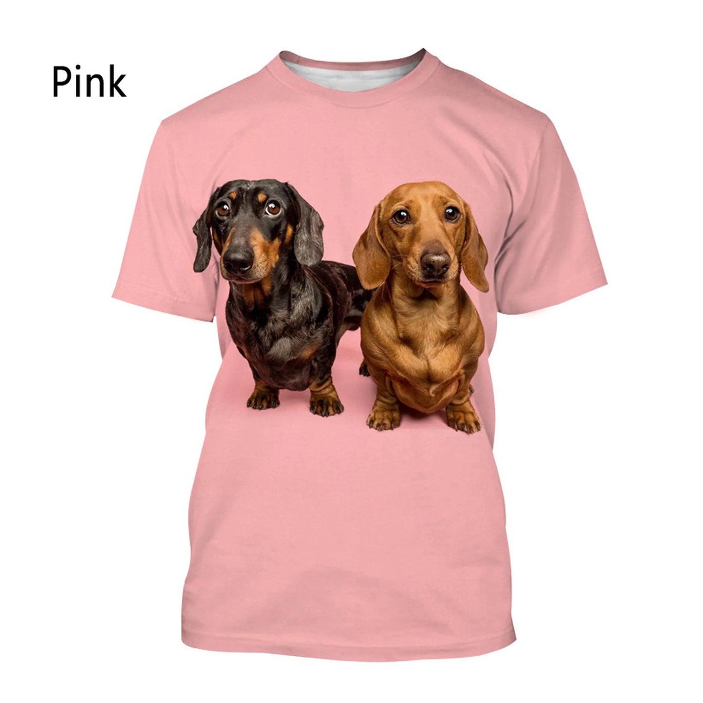 Dachshund 3D printed quick-dry t-shirt – tactical-grade casual tee for men & women XXL to 6XL ⚡🐶