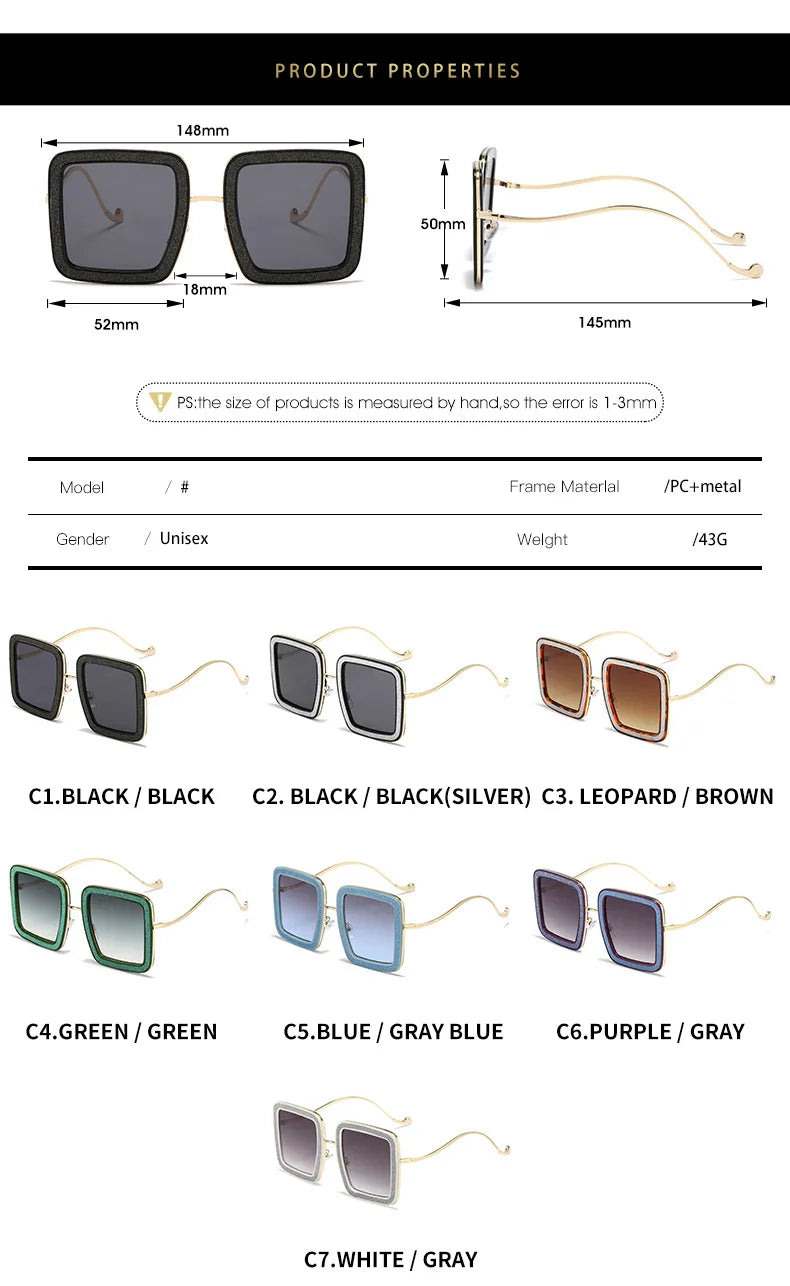 Glitter Vortex Shades – Rockstar Ice-Out Sunglasses for Unapologetic Legends