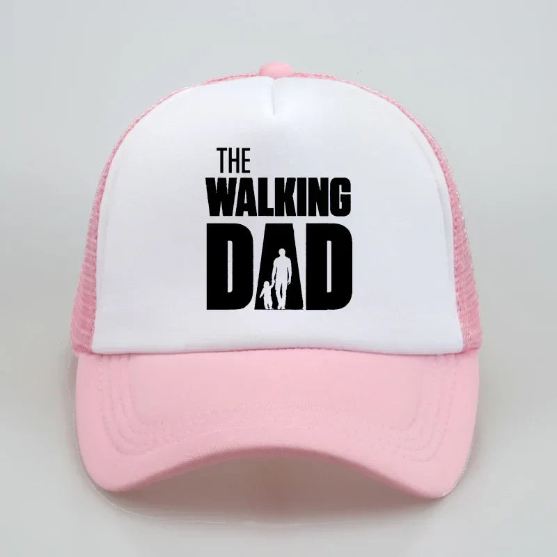 The Walking Dad Funny Fathers Day Trucker Hat Adjustable Summer Baseball Cap