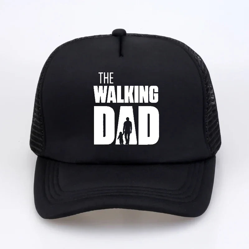 The Walking Dad Funny Fathers Day Trucker Hat Adjustable Summer Baseball Cap
