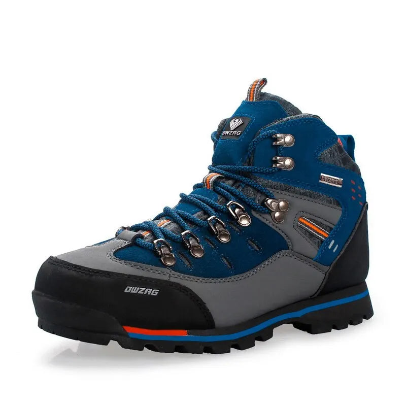 RiffHiker V1 – Men’s Leather Climbing Boots for Mountain Trails & Street Rebellion