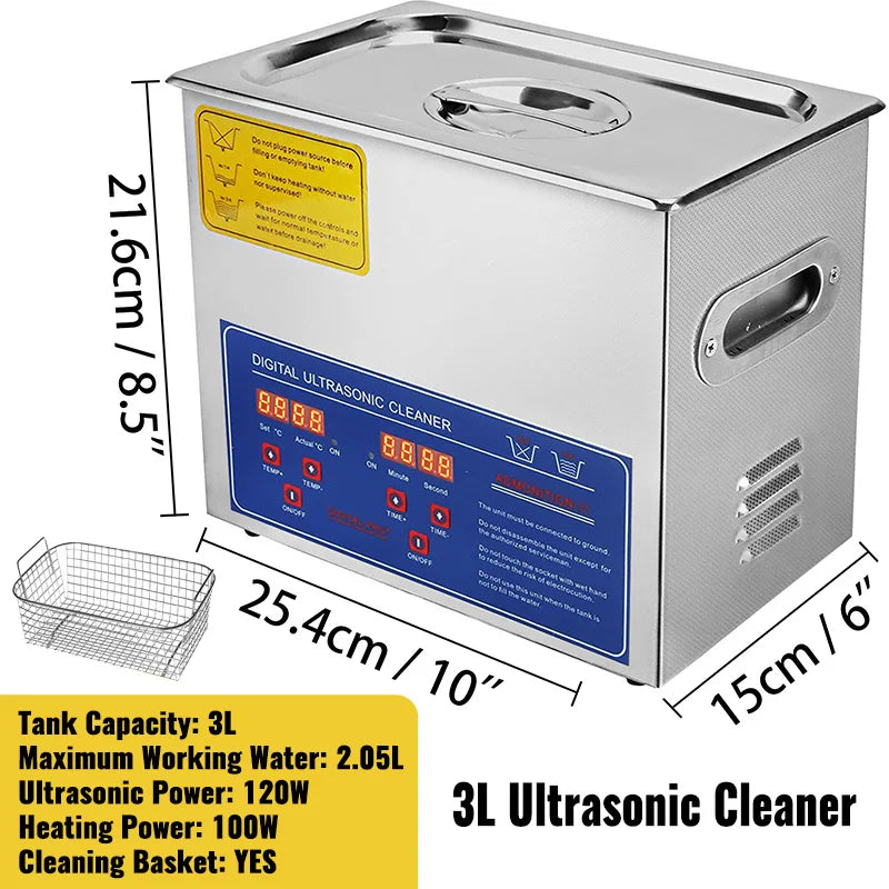 BLASTWAVE Ultrasonic SparkTank – From Gunky to Gleaming in 180 Seconds or Less