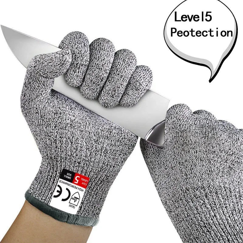 Grade 5 Cut-Proof Kitchen Safety Gloves for Slicers, Dicers & DIY Daredevils | Food-Safe, Scratch-Resistant, Chef-Approved!