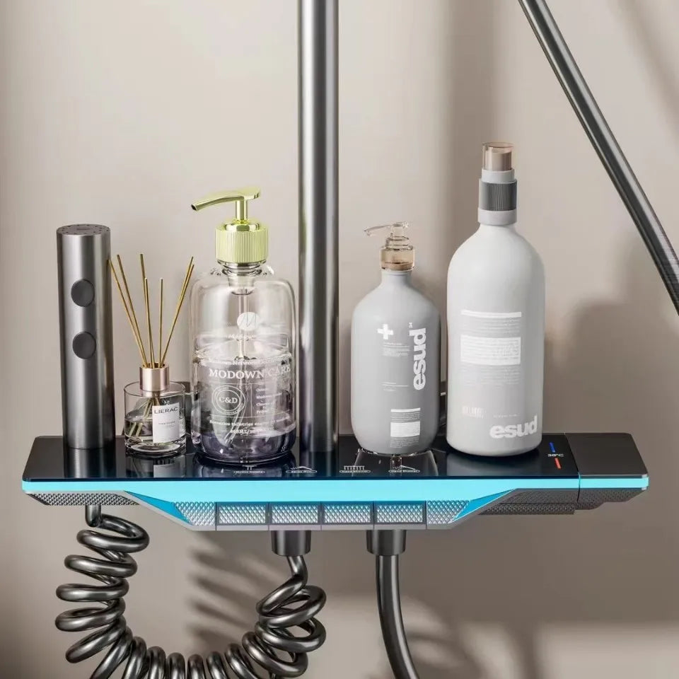 Brass Bastard Shower System – Industrial-Grade Pressure Shower Set for Bathroom Combat