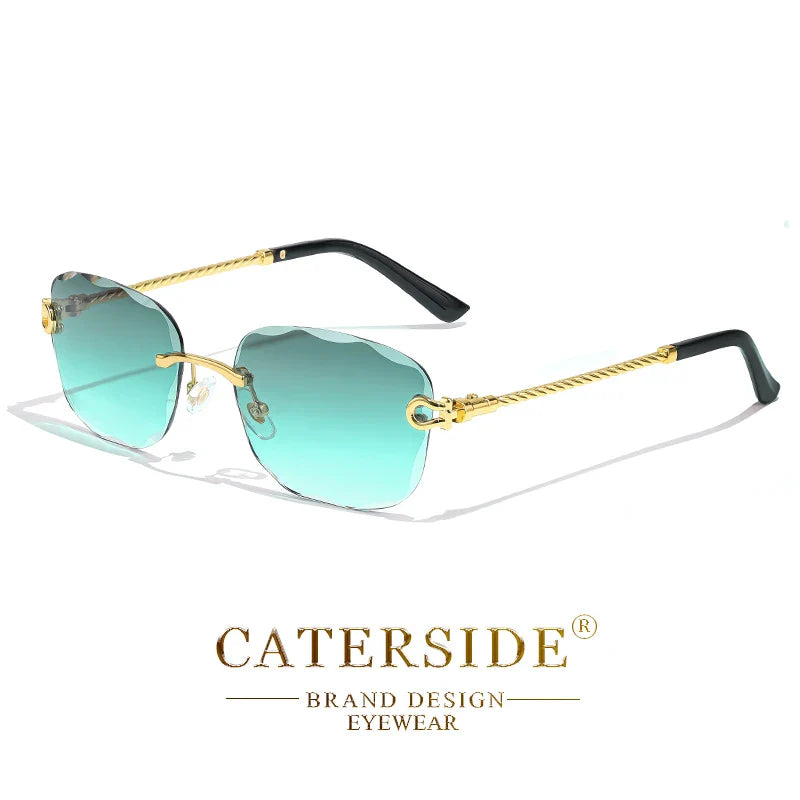 Rimcutter Royale Caterside Retro Gradient Sunglasses – Blade Lens Street Icon Shades