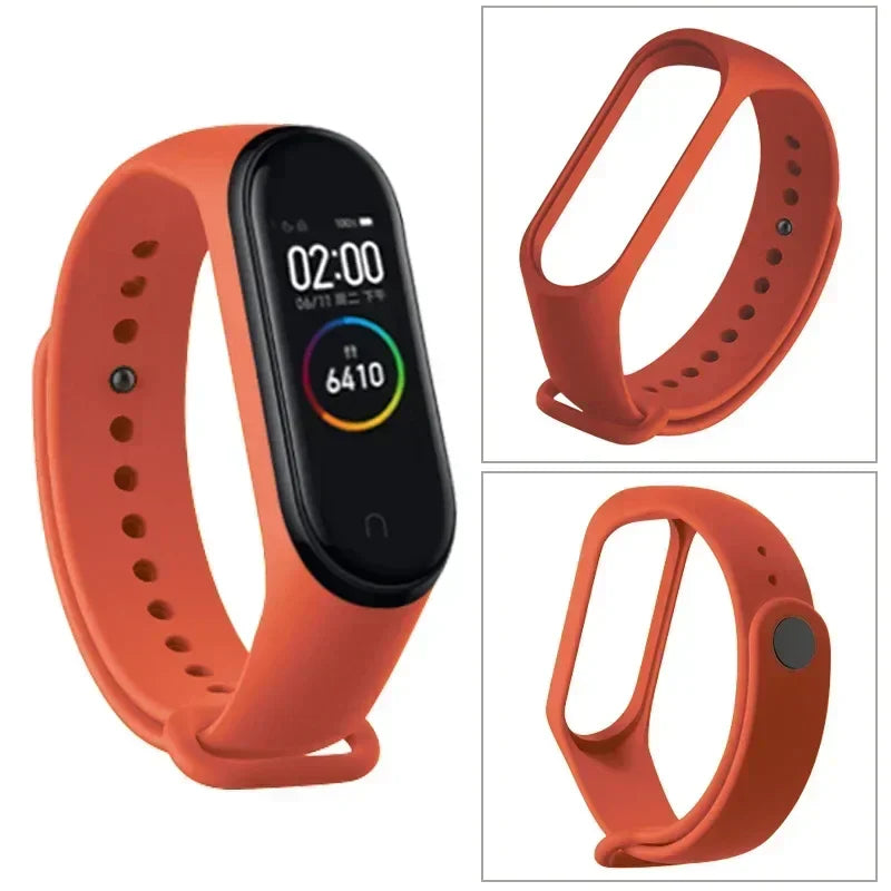 MiSnap Pop-Band: The Silky-Smooth Silicone Strap for Xiaomi Mi Band Legends (3/4/5/6/7)