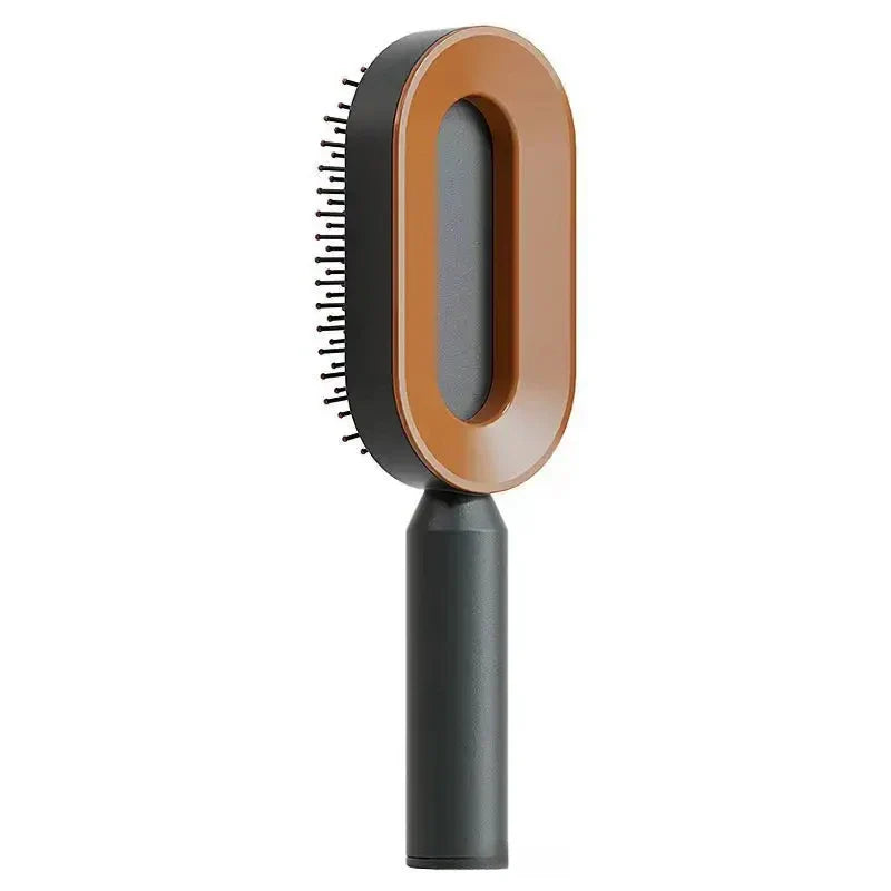 The Reckless Comb: One-Click Clean, Scalp-Slaying Air Cushion Hairbrush for Hardcore Hair Rebels