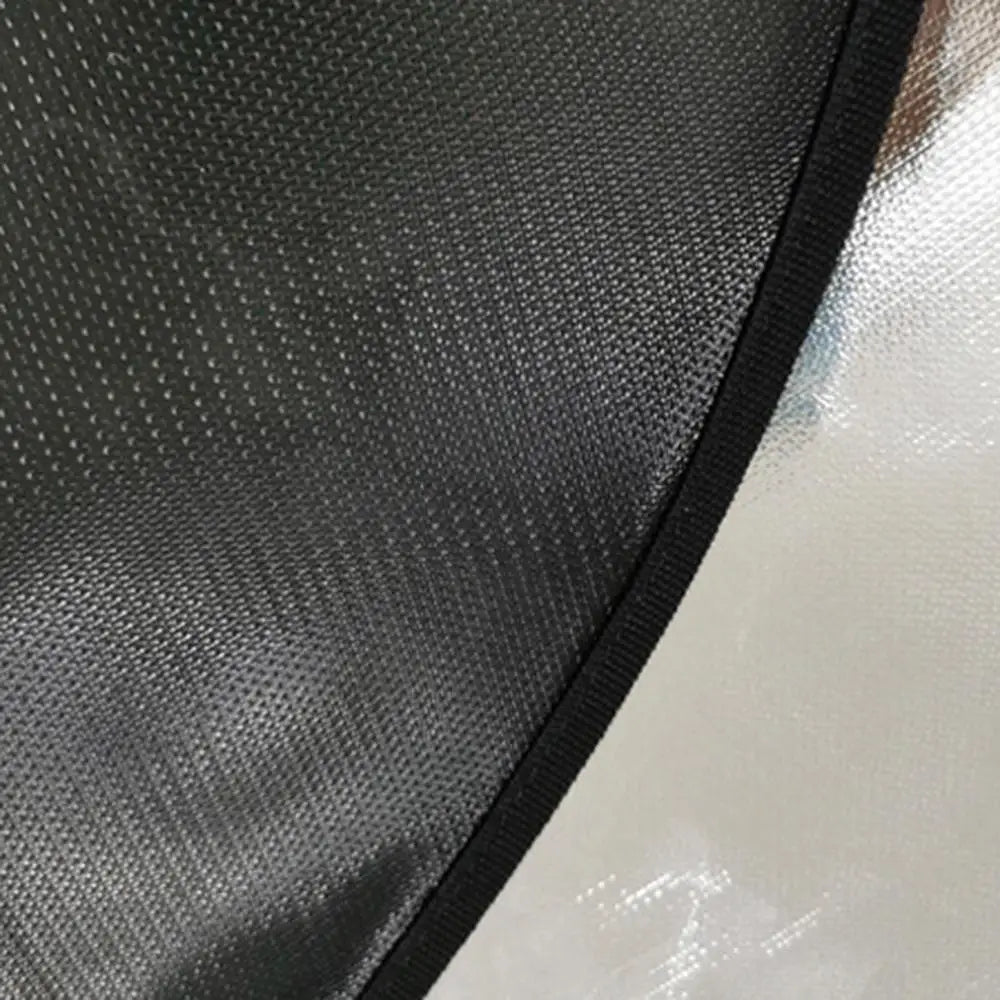 Double-Layer Fireproof Fireplace Mat – Heat-Resistant Fiberglass Floor Protector for Wood Floors & Hearth Safety