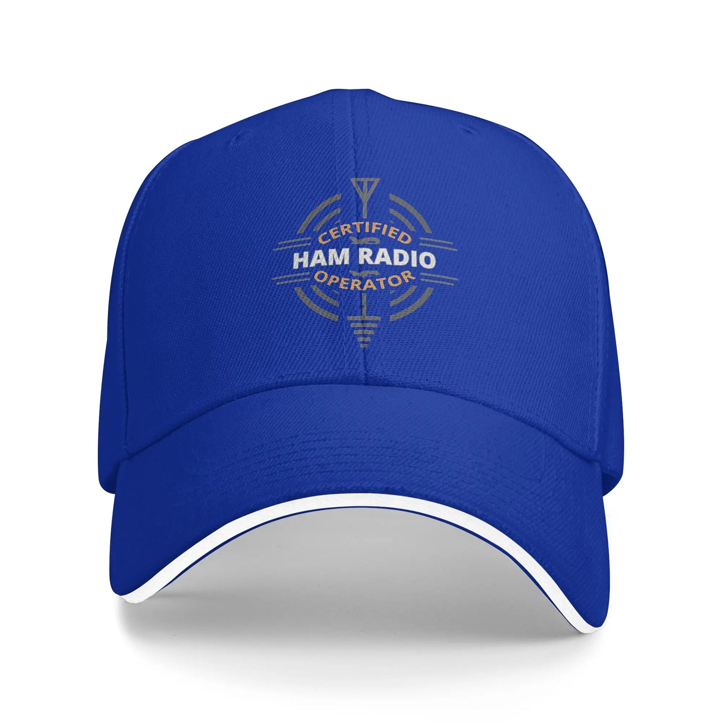 Ham Radio Operator Trucker Baseball Cap Adjustable Sun Protection Hiking Fishing Unisex Hat