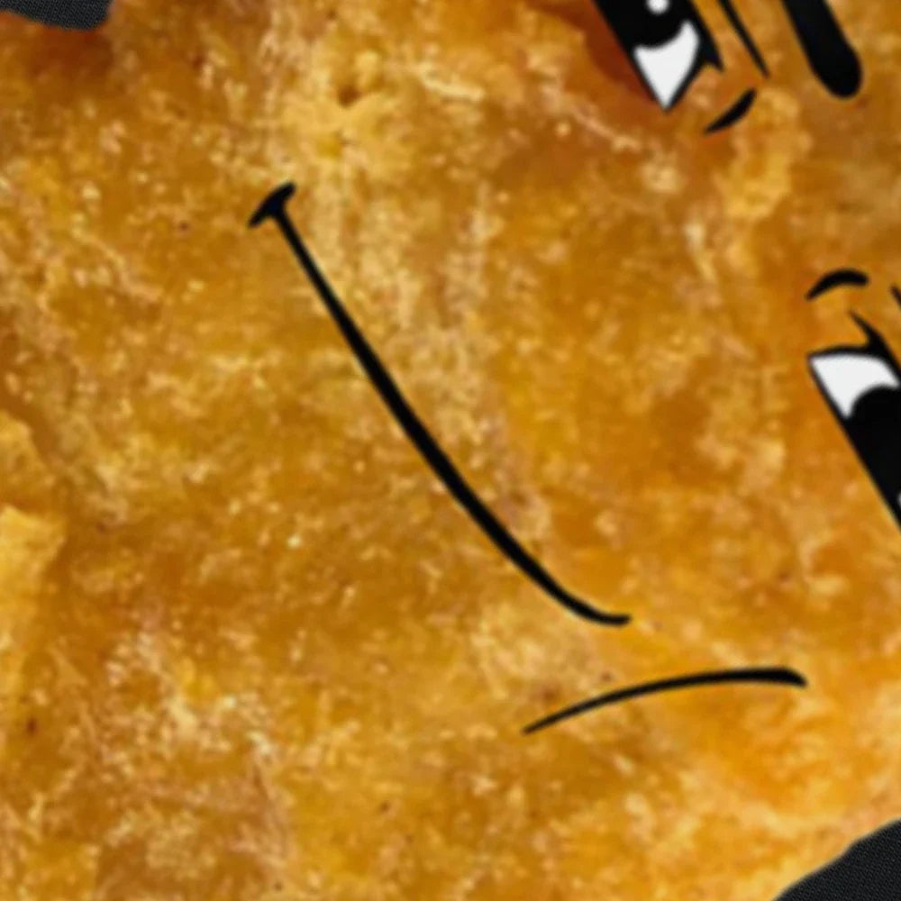 Nugget Lord Tee — Hilarious Chicken Nugget Meme Shirt for Men & Women, Oversized Casual Cotton Vibes with Heavy Metal Attitude