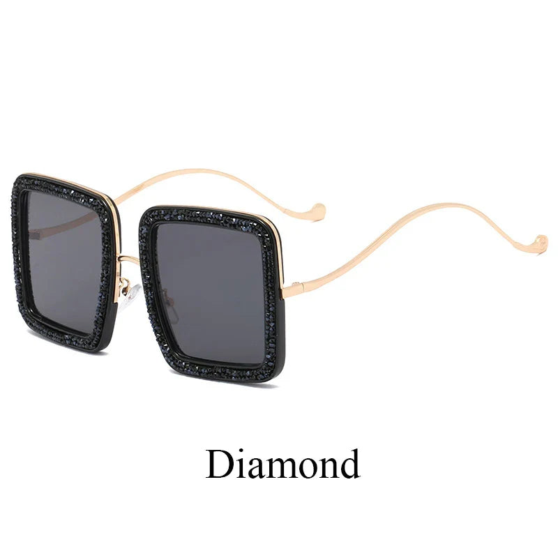 Glitter Vortex Shades – Rockstar Ice-Out Sunglasses for Unapologetic Legends