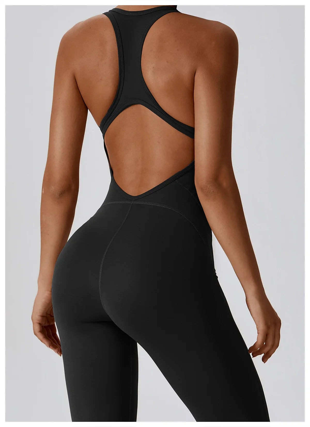 Seamless Yoga Jumpsuit - All-in-One Workout Outfit for Women