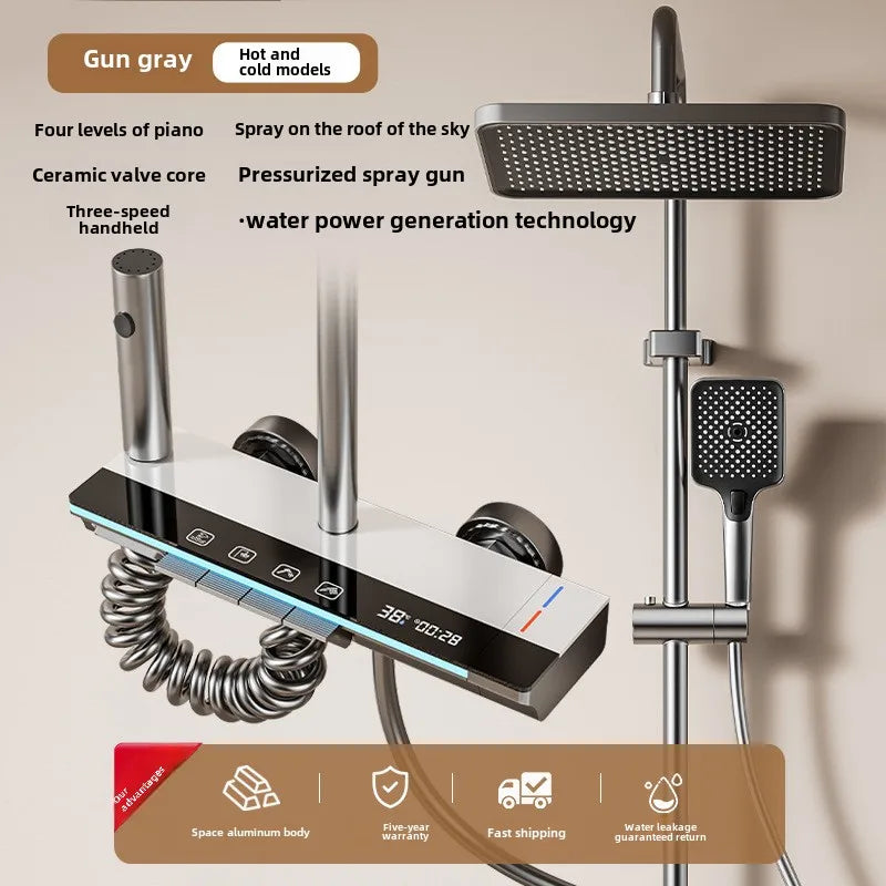 Brass Bastard Shower System – Industrial-Grade Pressure Shower Set for Bathroom Combat