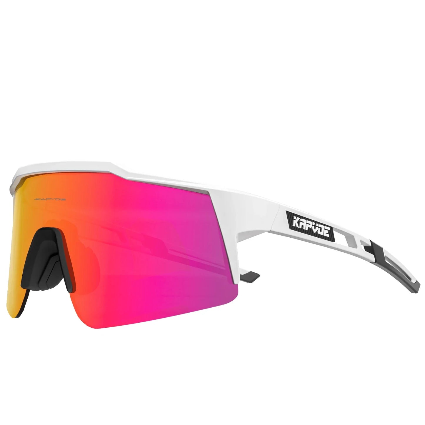 Purple Afterburn Y2K Street-Racer Sunglasses – UV400 Shield for Cyclists, Gamers, Rebels & Headliners