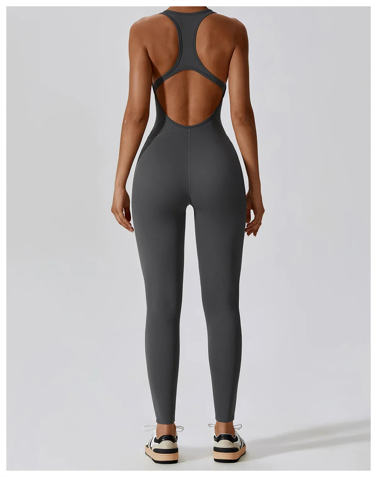 Seamless Yoga Jumpsuit - All-in-One Workout Outfit for Women