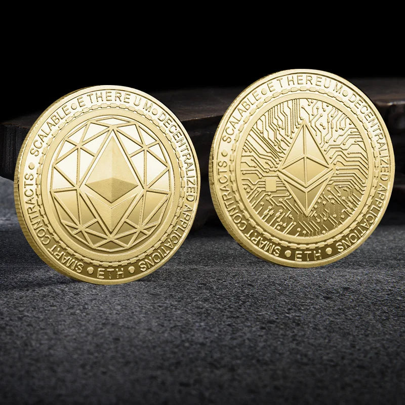 Deadcoin Metal Set – Plated Crypto Relics from the Blockchain Afterlife