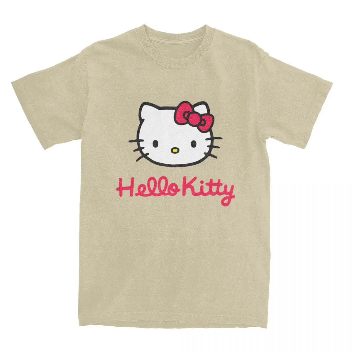 Hello Kitty Vintage T-Shirt for Men & Women - Cotton All-Season Casual Tee