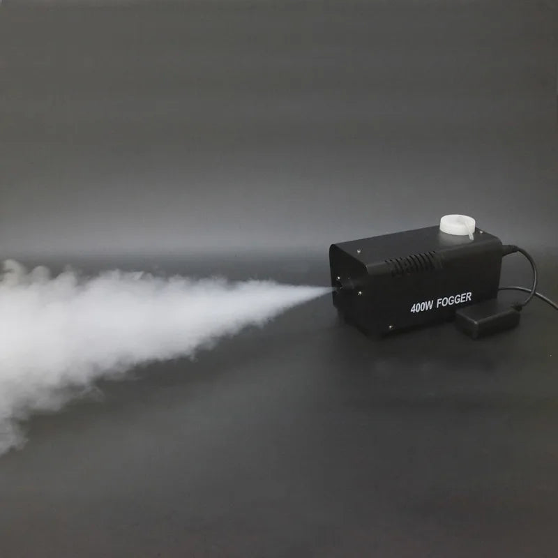 THRASH FOGGER 400 – Heavy Fog Mini Smoke Machine for KTV, Parties, Metal Gigs & Wedding Mayhem (US/UK/AU Plug)
